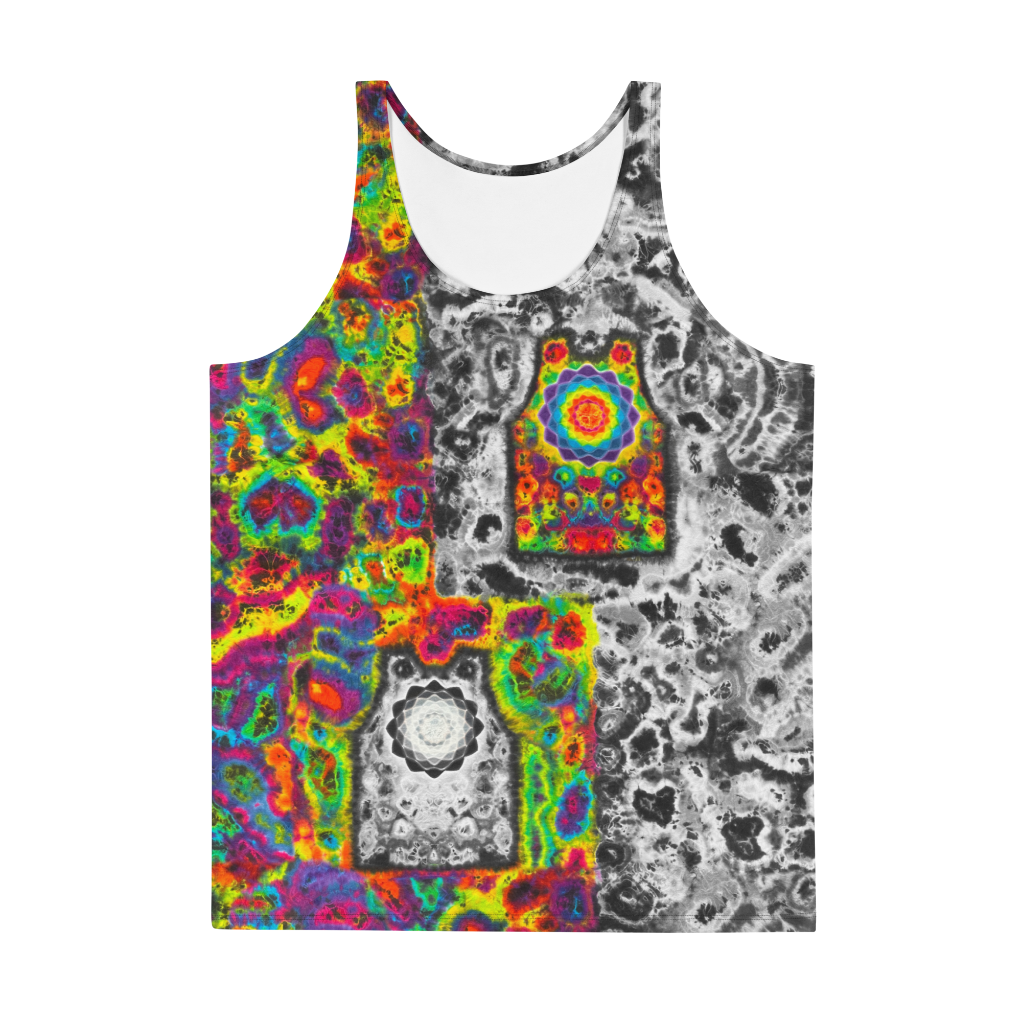 Dual Tankception PRINT Tank – JHudson TieDye