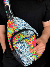 Load image into Gallery viewer, &quot;Quadala&quot; PRINT Chest Bag Style 2
